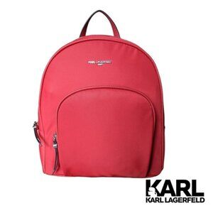 KARL Lagerfeld Red Backpack NEW